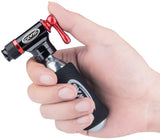 CO2 Inflator Kit with 4 x16g CO2 Cartridges - Presta & Schrader Valve Compatible - CO2 Bike Pump for Road and Mountain Bikes