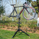Bike Repair Stand (Max 55 Lbs) - Shop Home Portable Bicycle Workstand - Aluminum Alloy Bike Stand for Maintenance