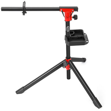 Bike Repair Stand (Max 55 Lbs) - Shop Home Portable Bicycle Workstand - Aluminum Alloy Bike Stand for Maintenance