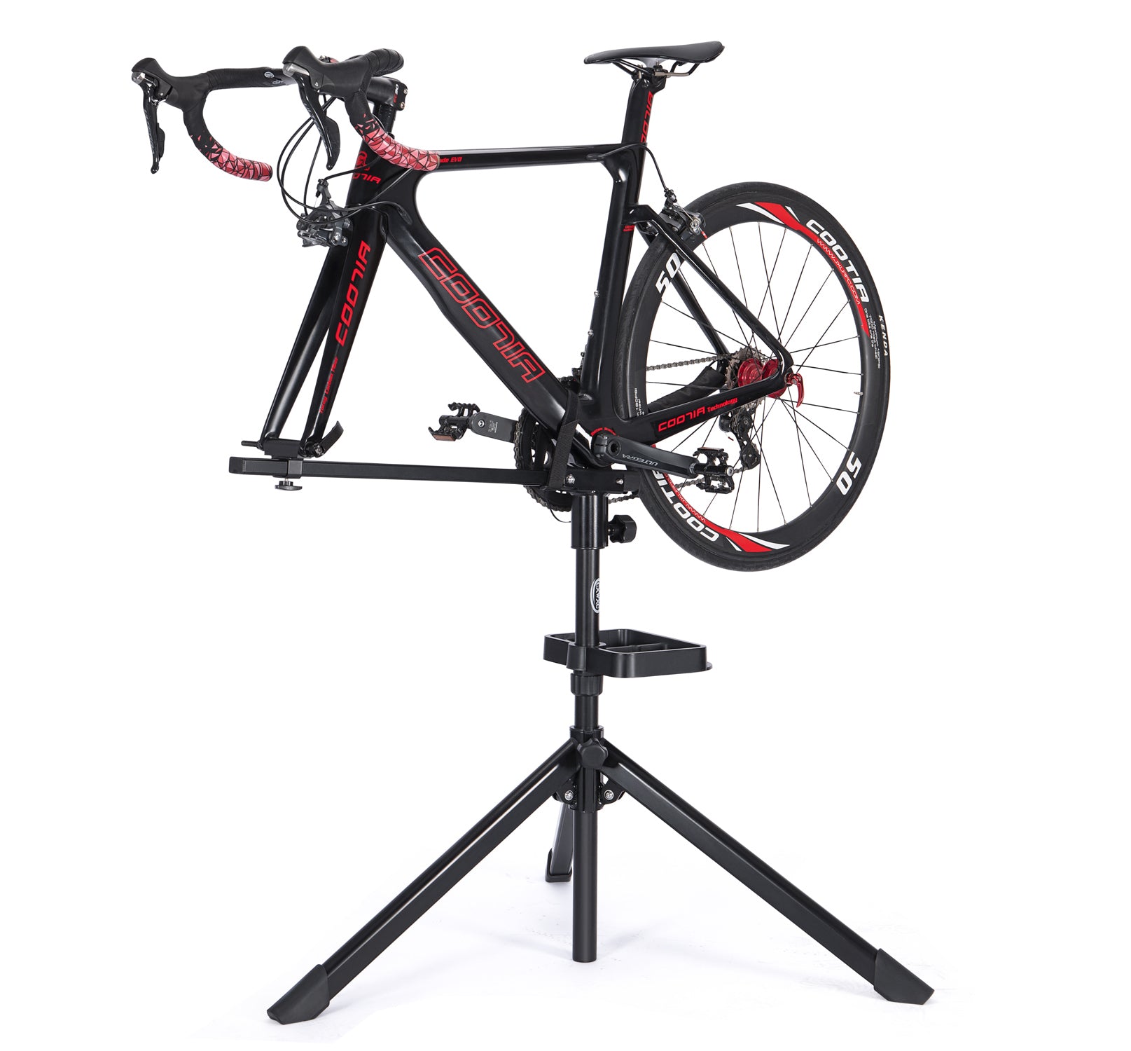 Bike Repair Stand (Max 55 Lbs) - Shop Home Portable Bicycle Workstand - Aluminum Alloy Bike Stand for Maintenance