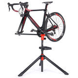 Bike Repair Stand (Max 55 Lbs) - Shop Home Portable Bicycle Workstand - Aluminum Alloy Bike Stand for Maintenance