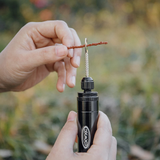 CO2 Inflator and Tubeless Tire Repair Kit - Presta & Schrader Valve Compatible - Bicycle Tire Pump for Road and Mountain Bikes - No CO2 Cartridges Included