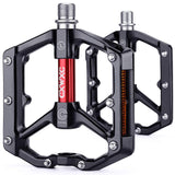CXWXC Road/MTB Bike Pedals - Aluminum Alloy Bicycle Pedals - Mountain Bike Pedal with Removable Anti-Skid Nails