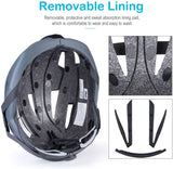 Bike Helmets for Adults - Bicycle Helmet Safety Protection - Adjustable Lightweight Adults Mountain/Road Bike Helmet