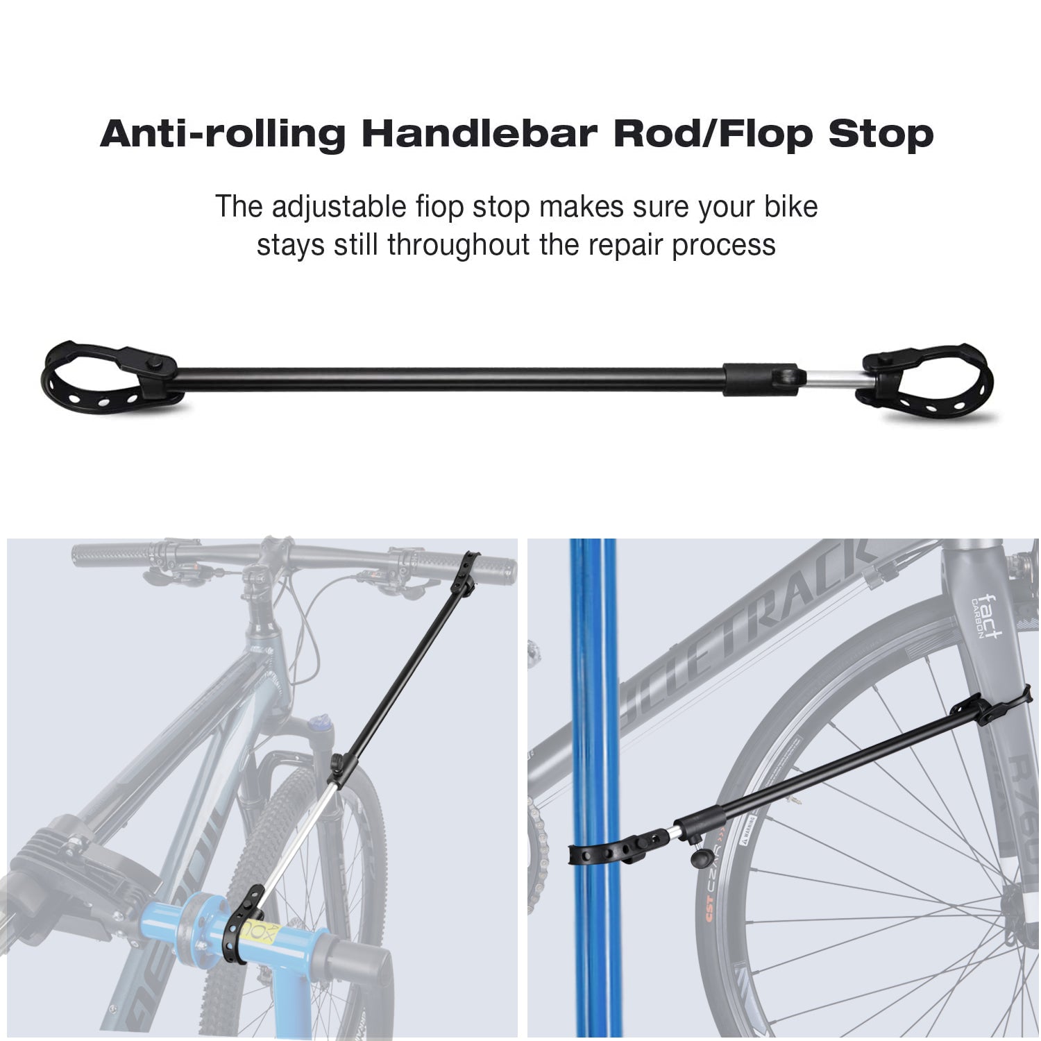CXWXC Bike Repair Stand -Shop Home Bicycle Mechanic Maintenance Rack- Welded Head Height Adjustable