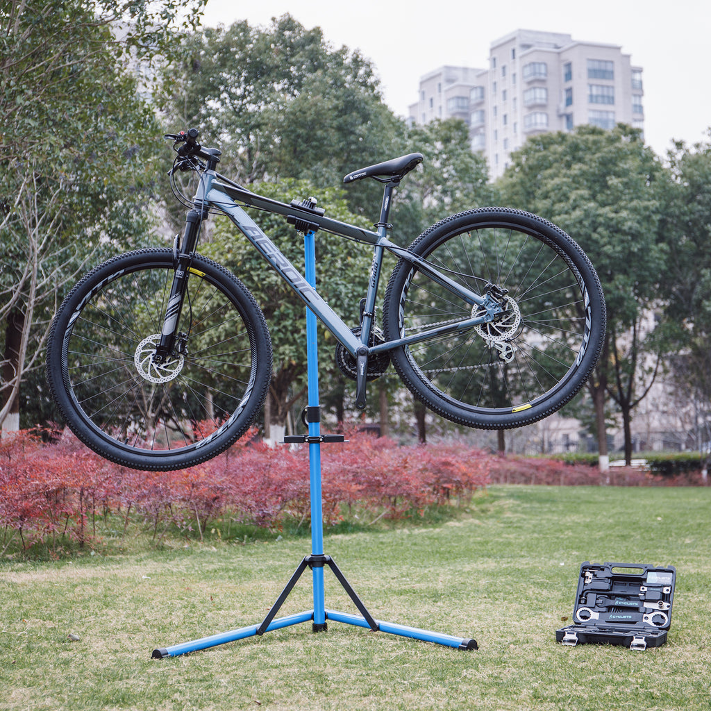 CXWXC Bike Repair Stand Shop Home Bicycle Mechanic Maintenance Rack