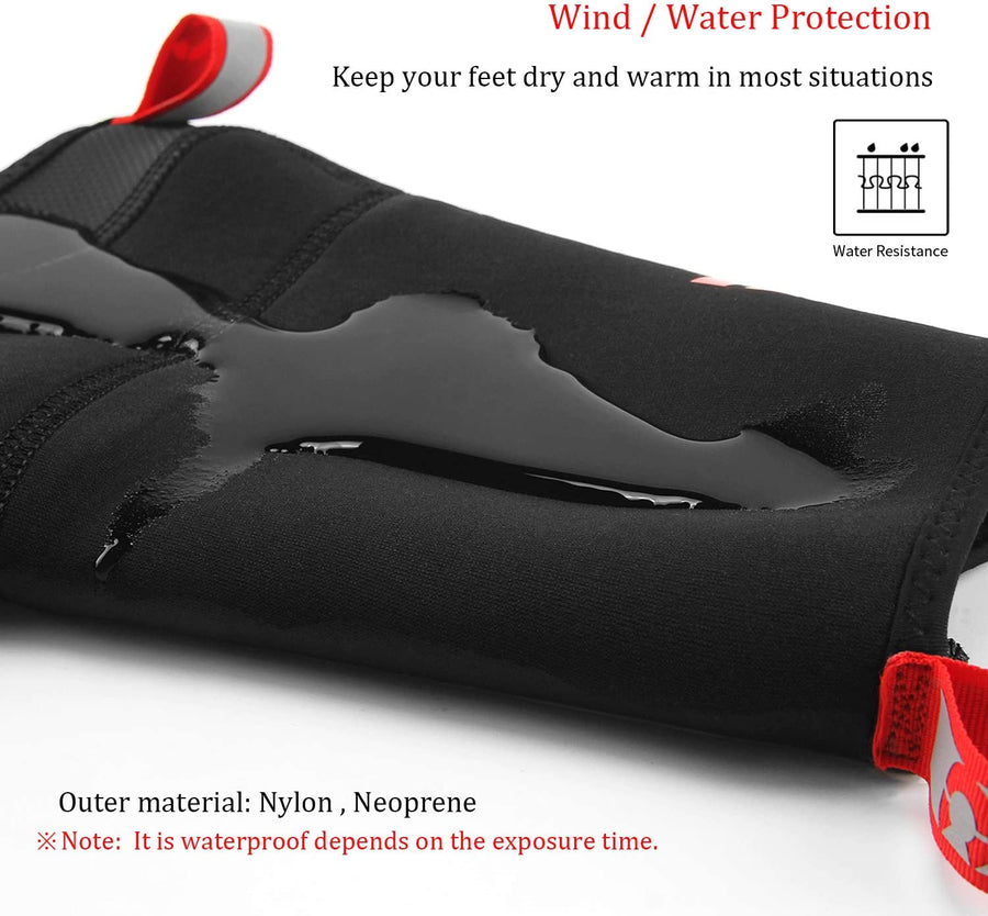 CXWXC Cycling Shoe Covers Neoprene Waterproof,Winter Thermal Warm