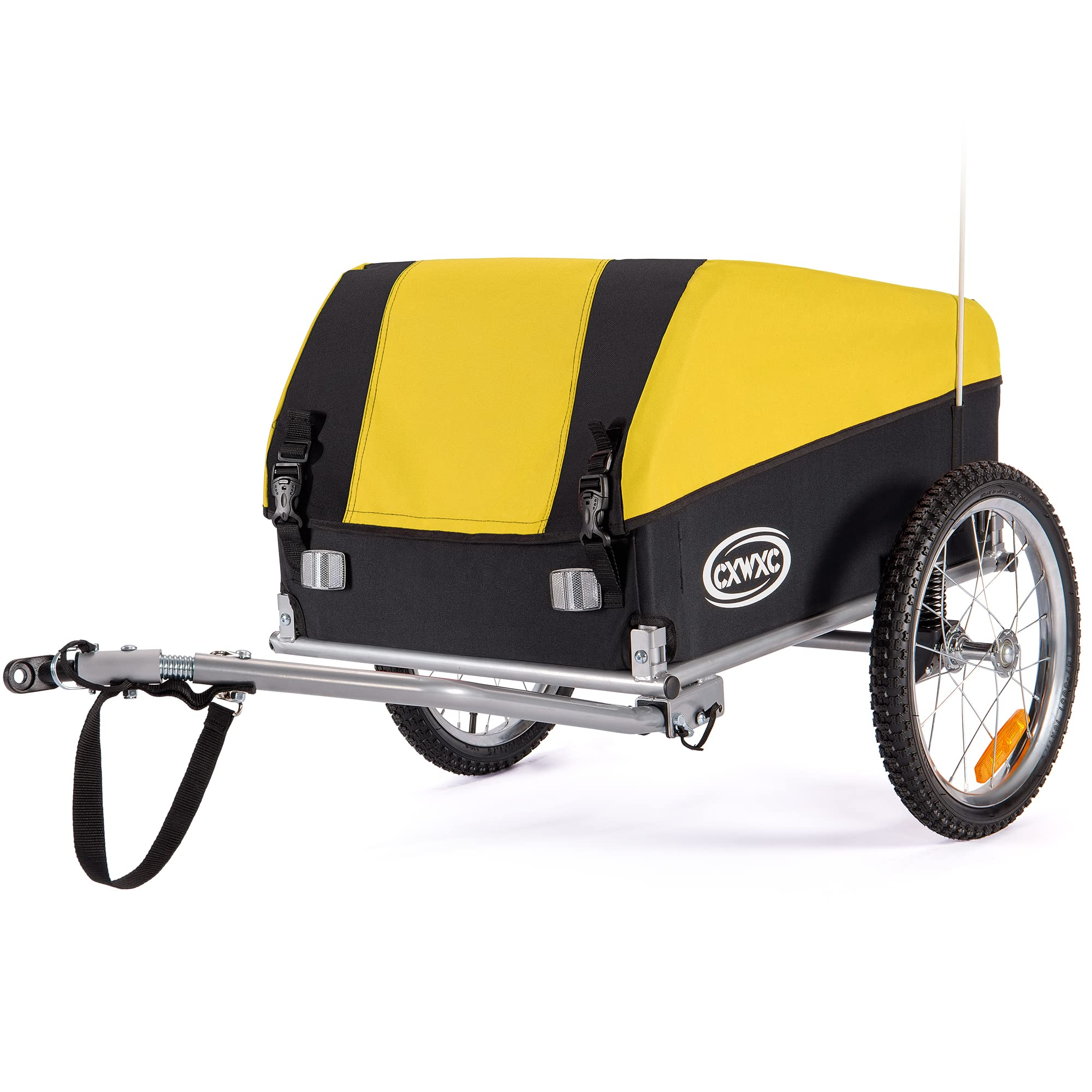 Bike Cargo Trailer Foldable Frame 88 lbs Max Load 16 Quick