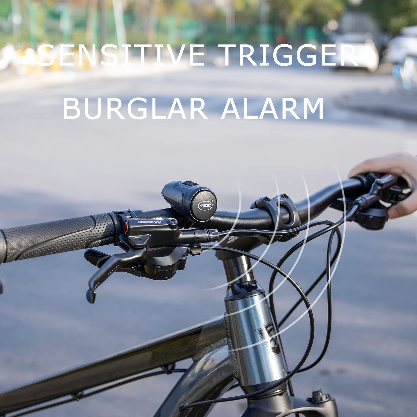 Electric Bike Bell 125db Waterproof Bicycle Bell Horn USB Charging S Ruida Cycling