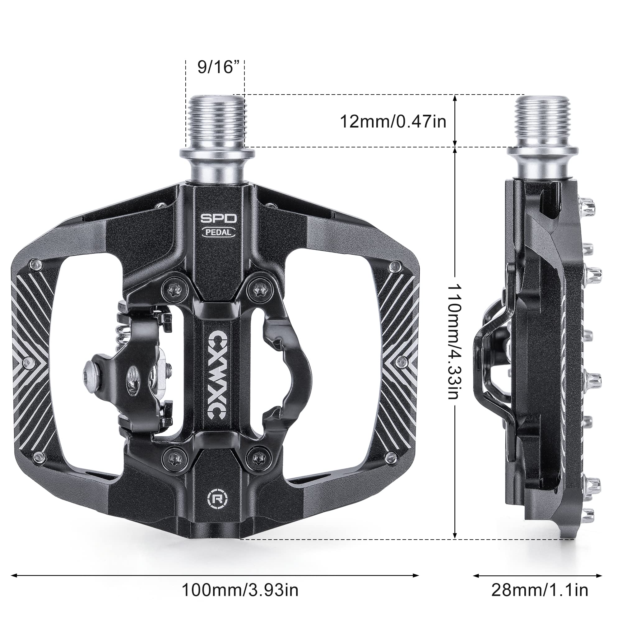 Dual purpose pedals cycling hotsell