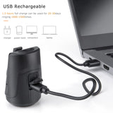 Electric Bike Bell- 125db Waterproof Bicycle Bell Horn -USB Charging Sounds Model Adjustable Handlebar Cycling Bells Anti-Theft Alarm for Road and Mountain Bike