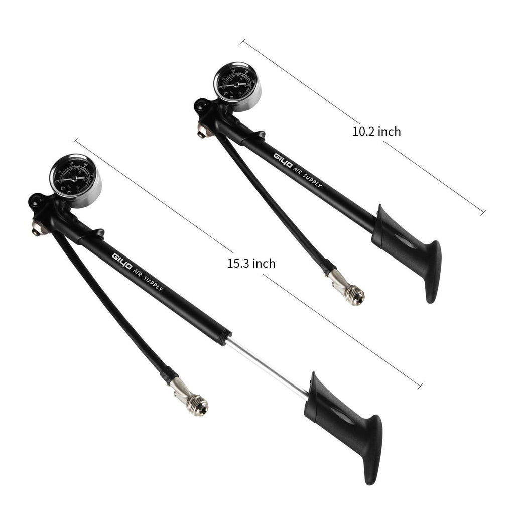 High Pressure Shock Pump, (300 PSI Max) for Fork & Rear Suspension, Le