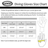 Neoprene Diving Wetsuit Gloves for Men Women - Warm Water Sports Glove for Scuba Snorkeling Surf Kayaking Swim