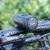 Electric Bike Bell- 125db Waterproof Bicycle Bell Horn -USB Charging Sounds Model Adjustable Handlebar Cycling Bells Anti-Theft Alarm for Road and Mountain Bike