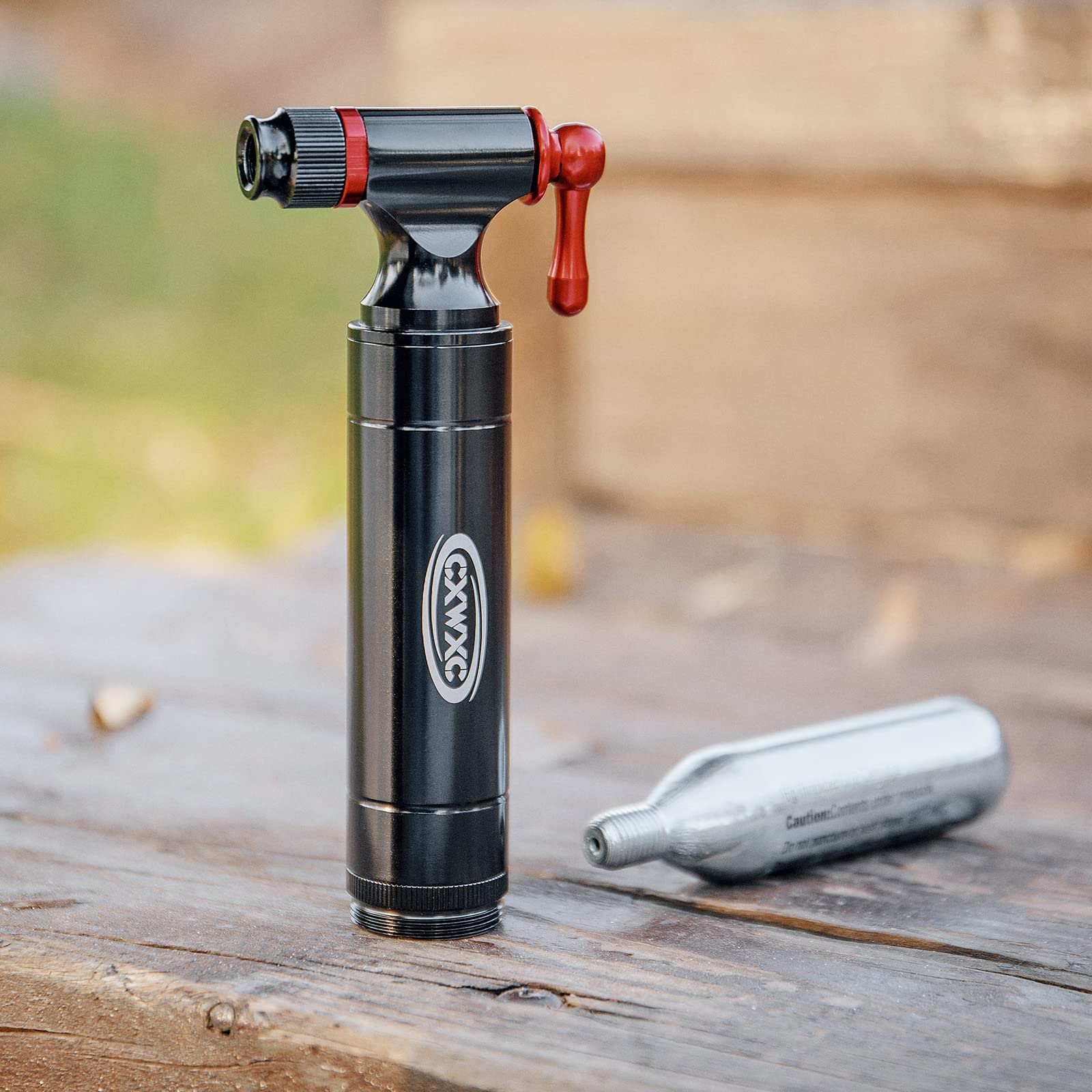 thumbnail image 2 of Asura 2-Second CO2 Tire Inflator - For 16 Gram Unthreaded Cartridges, Bike & MTB Quick Fill 2 of 4